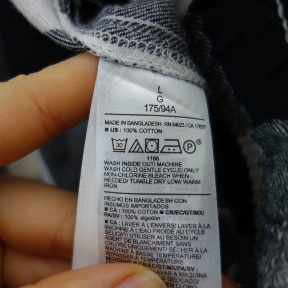 Old Navy Matching Flannel Pajama Pants Men's Black Buffalo Plaid NWT! - Picture 9 of 11